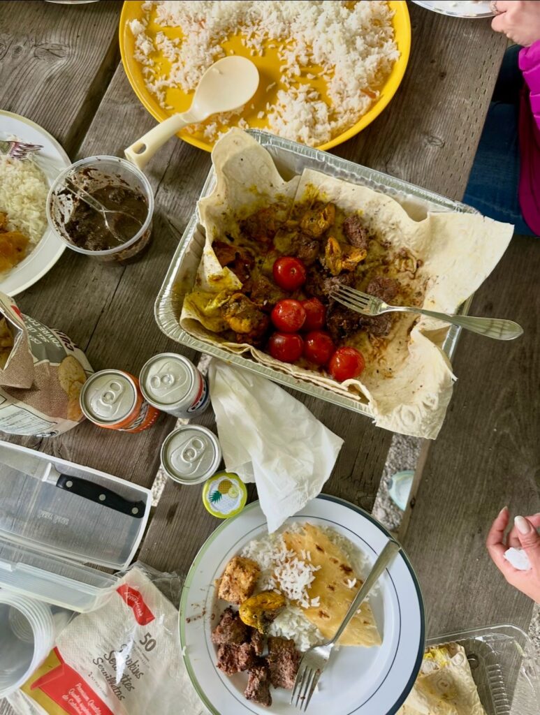 Food while Hiking