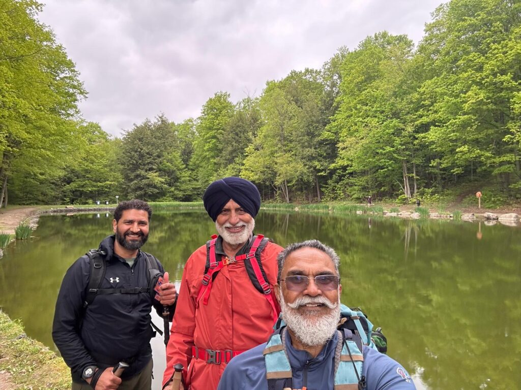 GUrwinder sandhu with Team